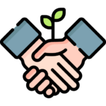 Icon of planet Earth representing environmental consciousness and sustainability.